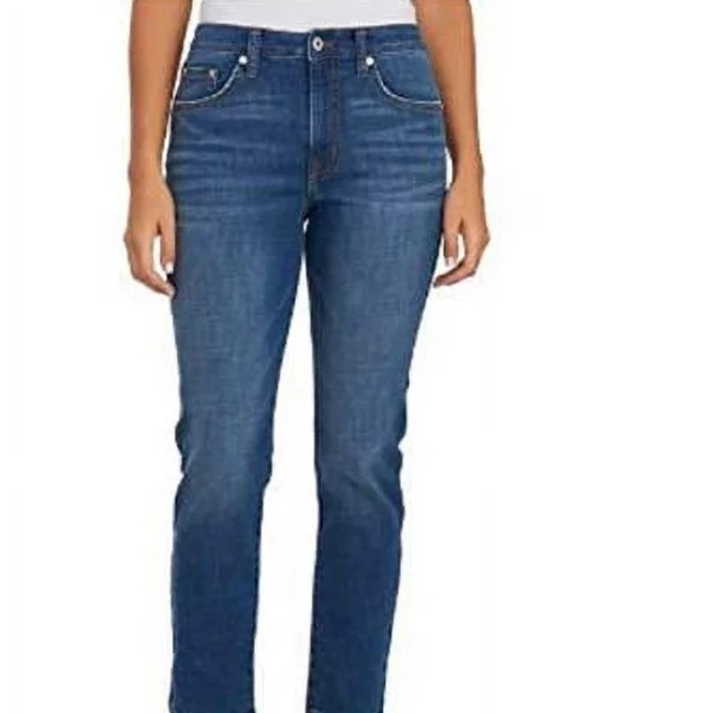 ANTHROPOLOGIE ELLA MOSS High Waist Straight Leg Jeans Women’s Size 6